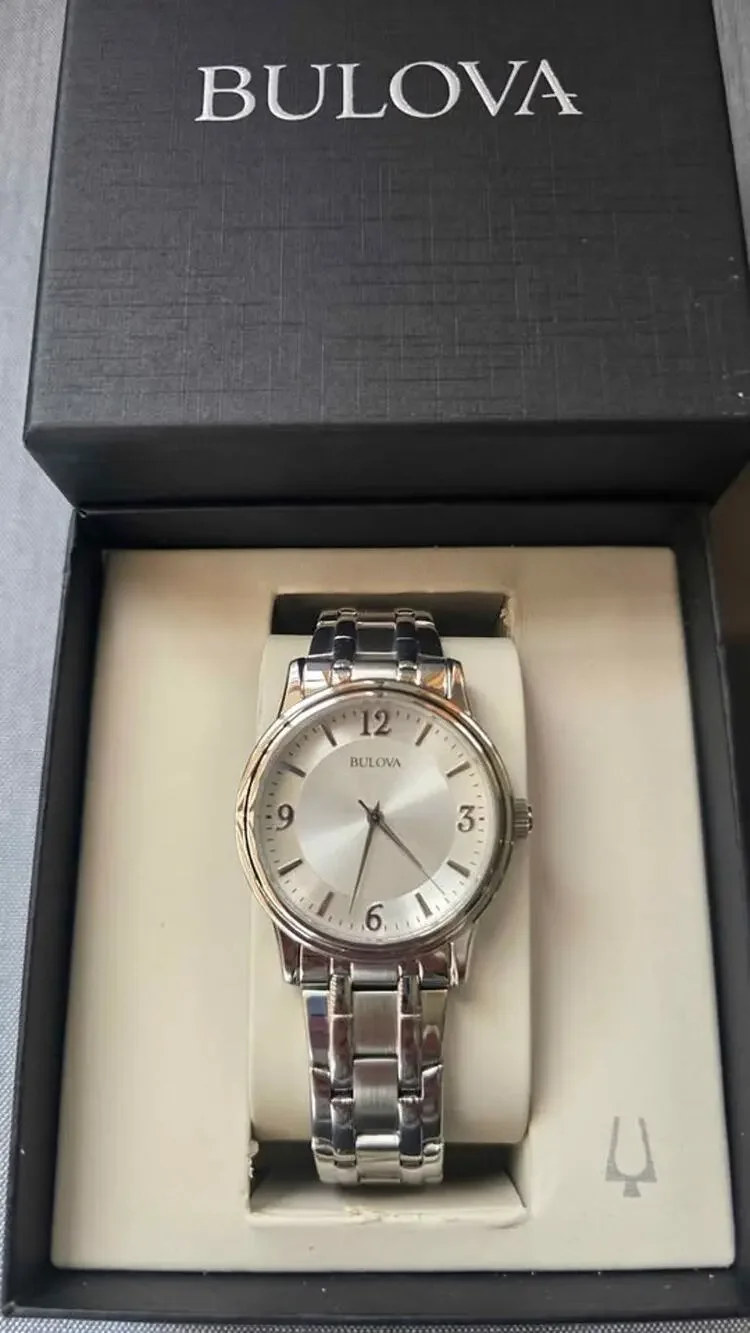 New Bulova Corporate Exclusive Men's Stainless Steel Watch 96A000